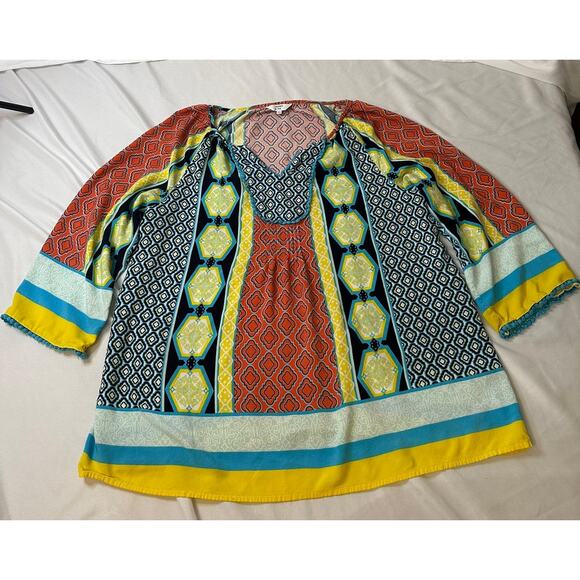 Colorful Crown & Ivey Blouse Size Size L - Picture 1 of 5